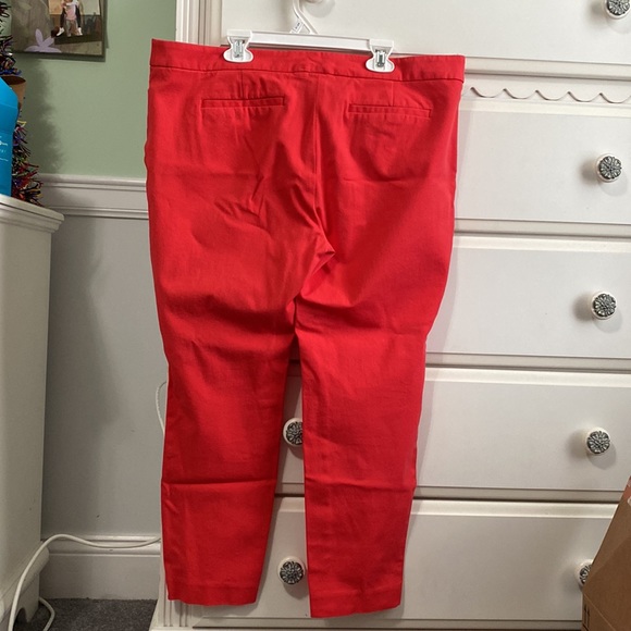 Red jeans from Halogen size 14 petite. worn once. good condition - Picture 2 of 7
